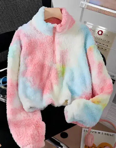Multi Colored Sweatshirt for Women